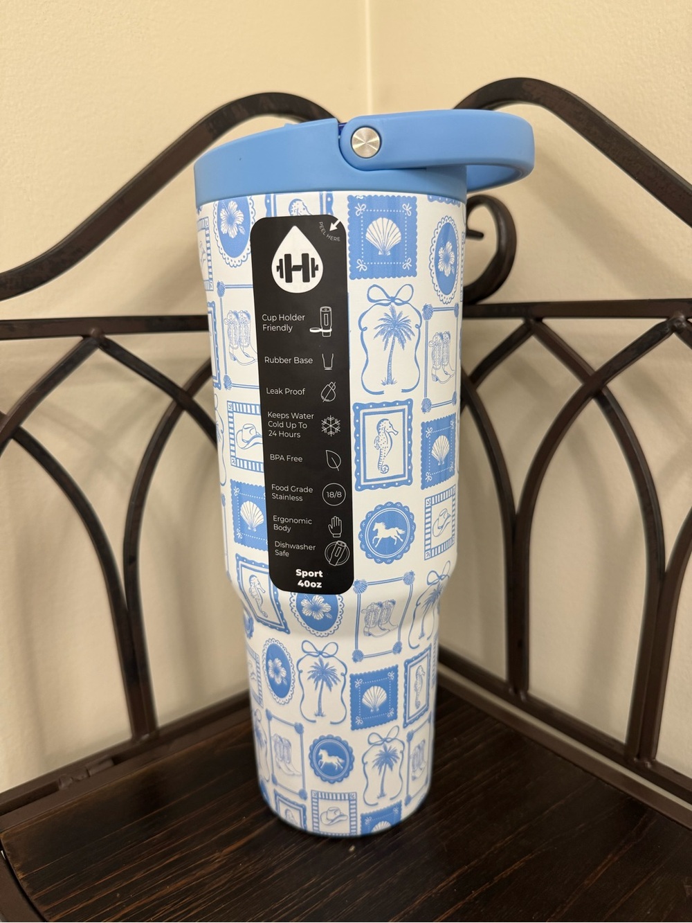 NWT HydroJug coastal Cowgirl Sport 40oz